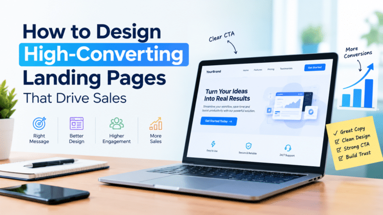 How to Design High-Converting Landing Pages That Drive Sales